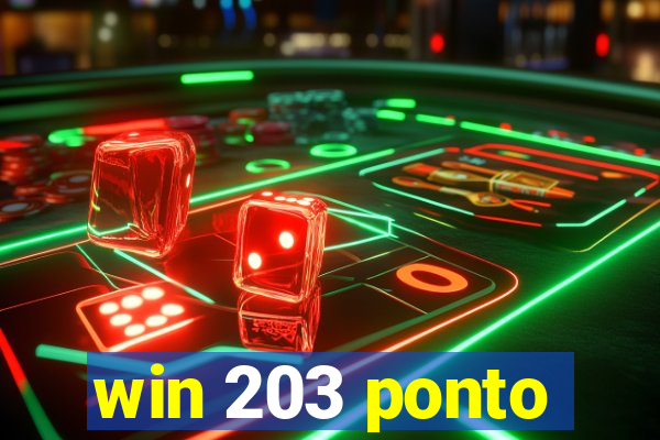 win 203 ponto